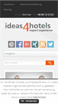 Mobile Screenshot of ideas4hotels.com